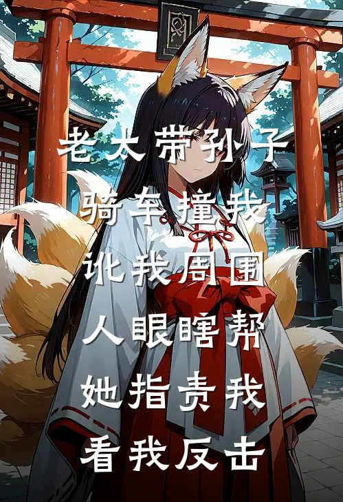 老太带孙子骑车撞我讹我周围人眼瞎帮她指责我看我反击