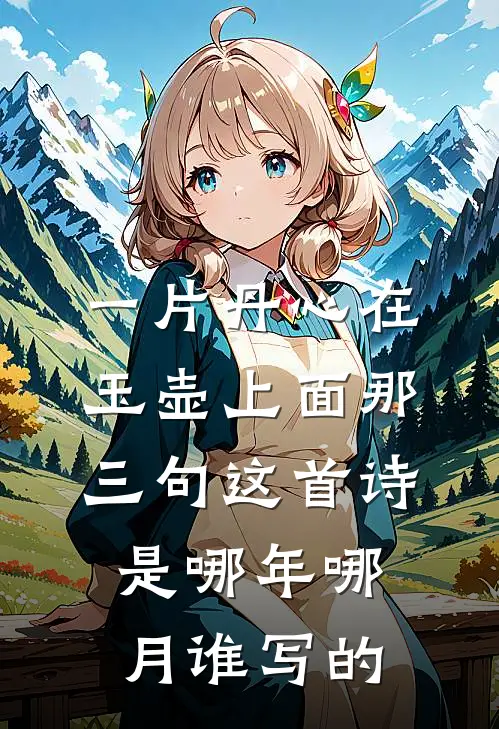 一片丹心在玉壶上面那三句这首诗是哪年哪月谁写的