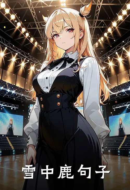 雪中鹿句子