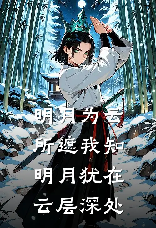 明月为云所遮我知明月犹在云层深处